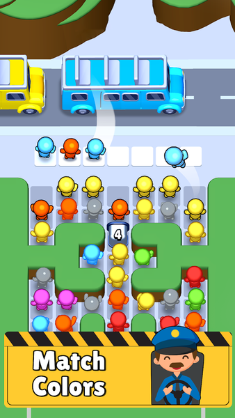 Bus Escape ۳D: Jam Puzzle - عکس بازی موبایلی اندروید