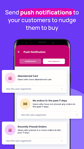 Make Ecommerce App & Website - Image screenshot of android app