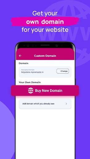 Make Ecommerce App & Website - Image screenshot of android app