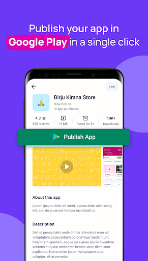 Make Ecommerce App & Website - Image screenshot of android app