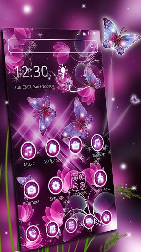 Sparkle Butterfly Theme - Image screenshot of android app