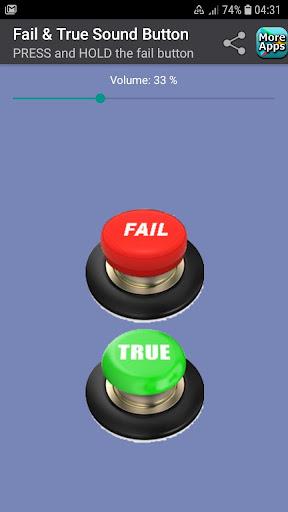 Fail & True Sound Button - عکس برنامه موبایلی اندروید