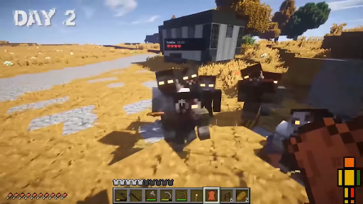 Zombie survival for minecraft - Image screenshot of android app