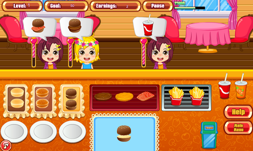 Burger Shop Maker - عکس بازی موبایلی اندروید