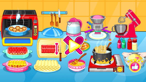 Cook Baked Lasagna - Gameplay image of android game