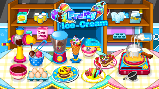 Cooking Fruity Ice Creams - Gameplay image of android game