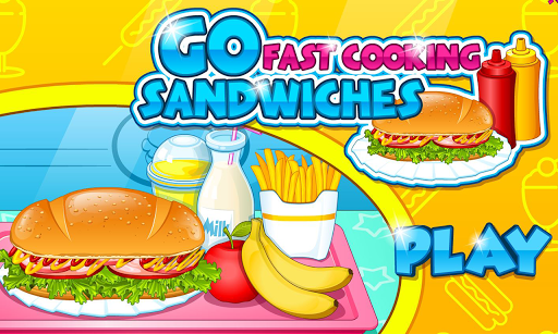 Go Fast Cooking Sandwiches - عکس بازی موبایلی اندروید