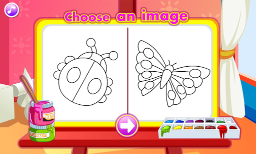 My Coloring Book - Color Pictures with Style - Gameplay image of android game