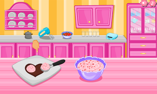 Strawberry Ice Cream Sandwich - Gameplay image of android game