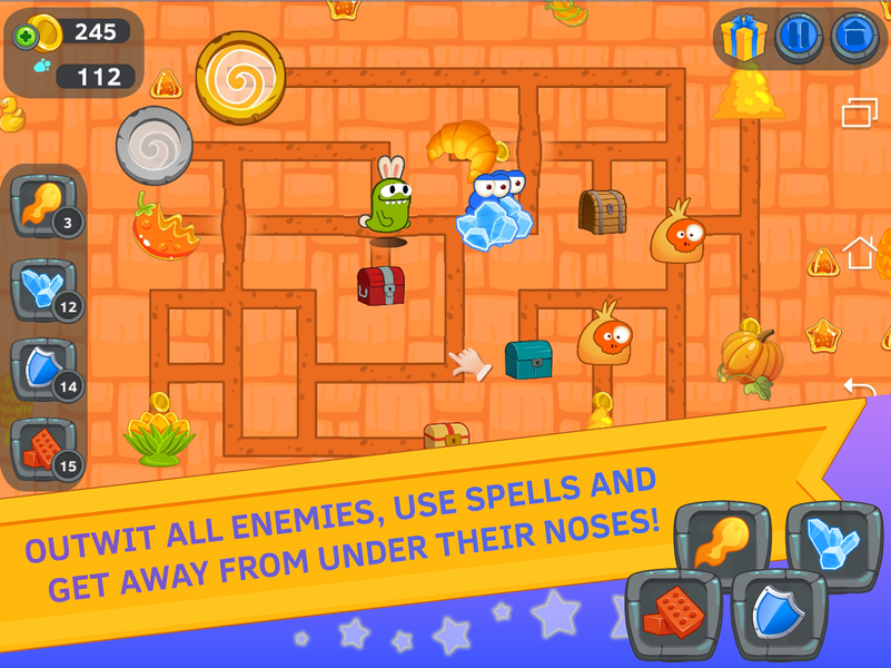 Maze runner for kids - Gameplay image of android game