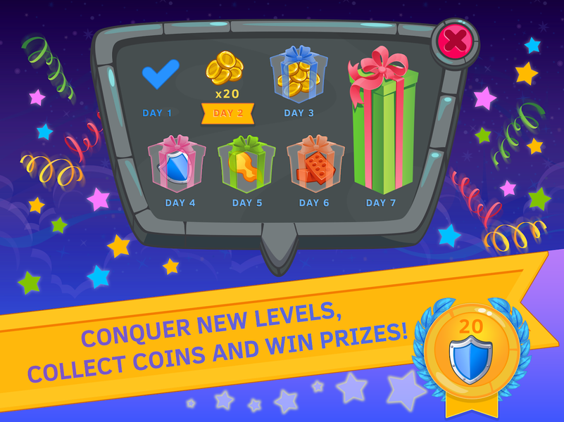 Maze runner for kids - Gameplay image of android game