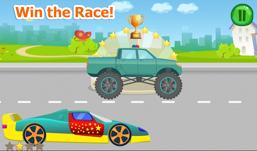 Racing games for toddlers - Gameplay image of android game