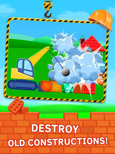 Construction Game Build bricks - Gameplay image of android game