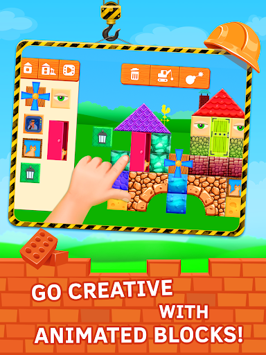 Construction Game Build bricks - عکس بازی موبایلی اندروید