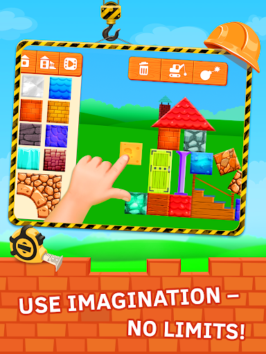 Construction Game Build bricks - عکس بازی موبایلی اندروید