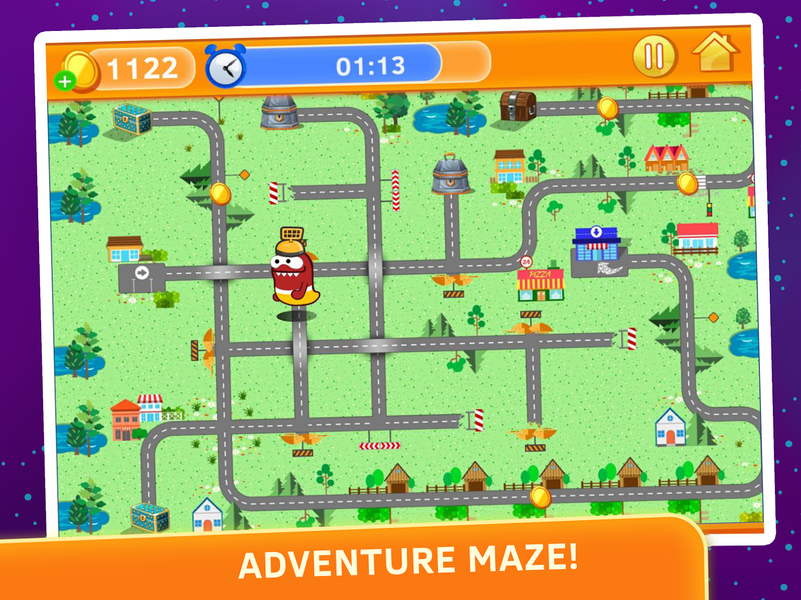 Maze game for kids. Labyrinth - عکس بازی موبایلی اندروید