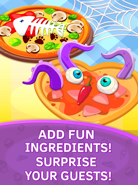 Baby Kitchen. Pizza chef free - عکس بازی موبایلی اندروید