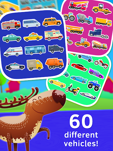 Police Car Puzzle for Baby - عکس بازی موبایلی اندروید