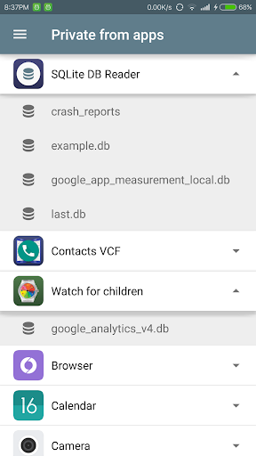SQLite Reader - Image screenshot of android app