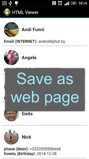 Contacts VCF — Backup & Share - عکس برنامه موبایلی اندروید