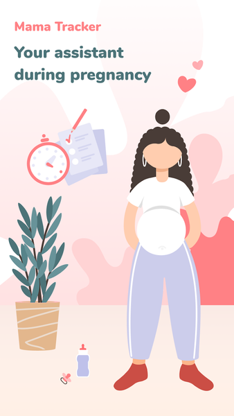 Contraction timer & kick count - عکس برنامه موبایلی اندروید