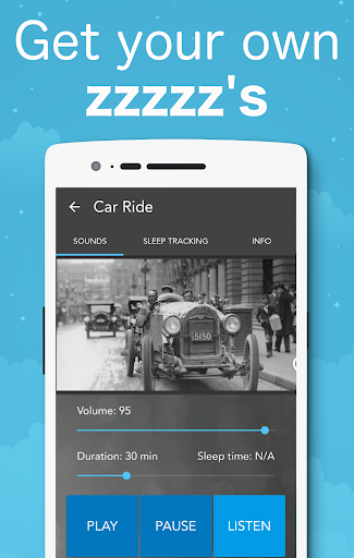 Sound Sleeper Baby White Noise - Image screenshot of android app