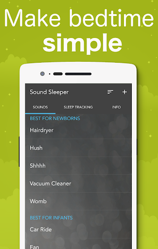 Sound Sleeper - White Noise - Image screenshot of android app