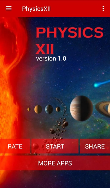 Physics XII - Image screenshot of android app