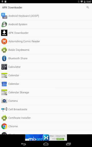 APK Downloader - عکس برنامه موبایلی اندروید
