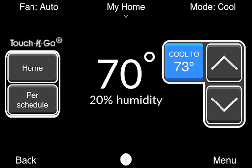 Carrier® Côr™ Thermostat - عکس برنامه موبایلی اندروید