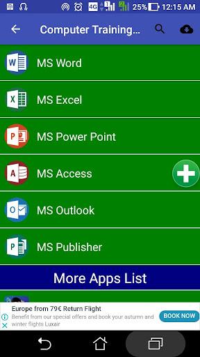 Basic Computer Training | Comp - Image screenshot of android app