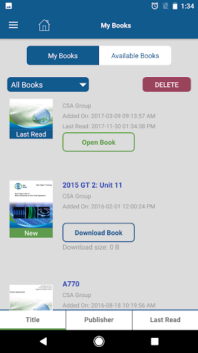 CSA Reader - Image screenshot of android app