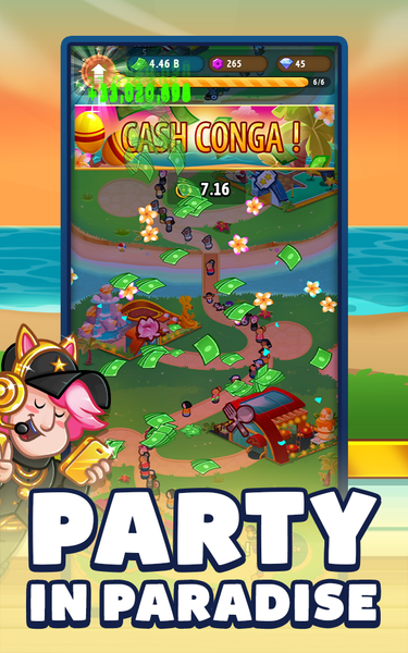 Vacation Tycoon - Gameplay image of android game