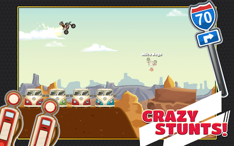 Extreme Bike Trip - Gameplay image of android game