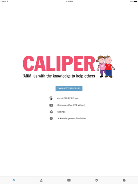 CALIPER App - عکس برنامه موبایلی اندروید