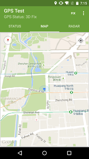 GPS Test - عکس برنامه موبایلی اندروید