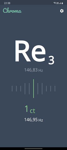 Chroma | Chromatic Tuner - عکس برنامه موبایلی اندروید