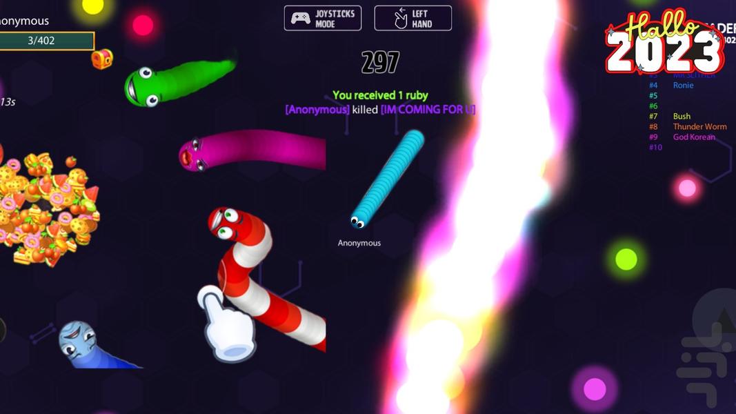 Snake io Battle - عکس بازی موبایلی اندروید