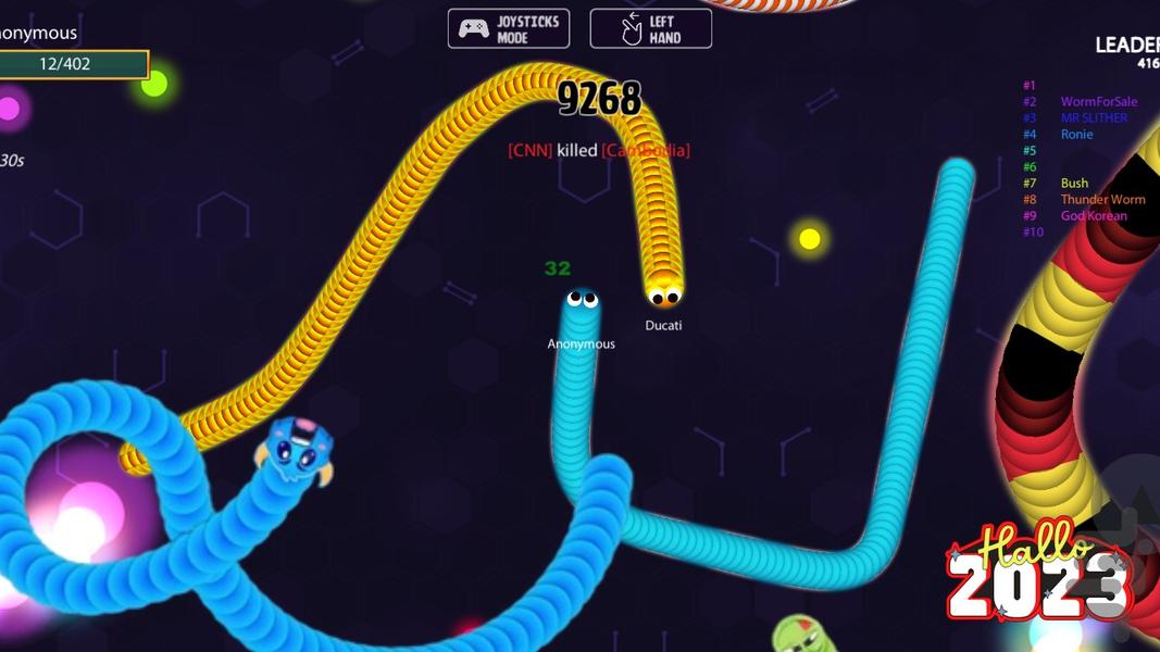 Snake io Battle - عکس بازی موبایلی اندروید