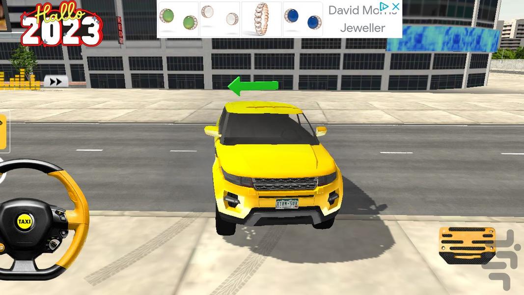 Taxi Sim City - Gameplay image of android game