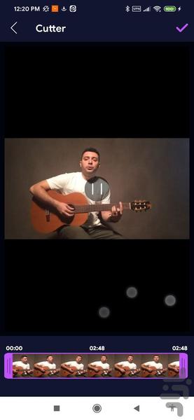 برش فیلم - Image screenshot of android app