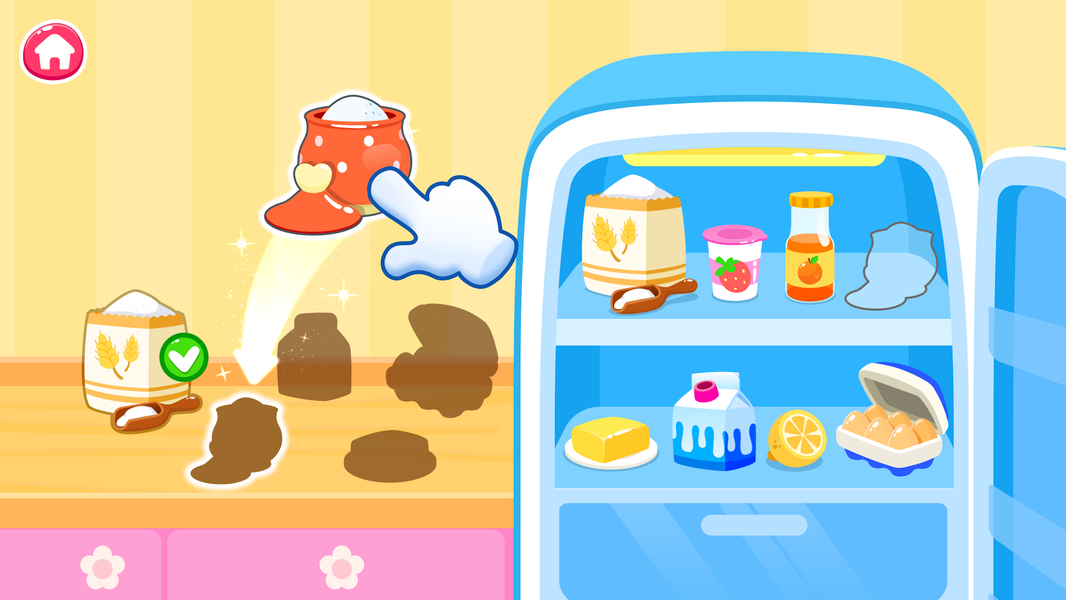 Cake Cooking Games for Kids 2+ - Gameplay image of android game