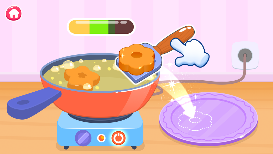 Cake Cooking Games for Kids 2+ - Gameplay image of android game