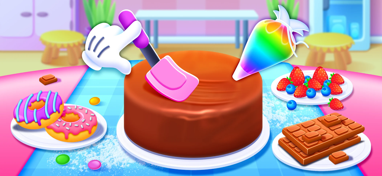 Cake Cooking Games for Kids 2+ - عکس بازی موبایلی اندروید