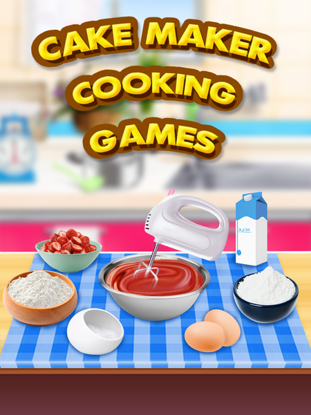 Cake Cooking Maker Games - عکس برنامه موبایلی اندروید