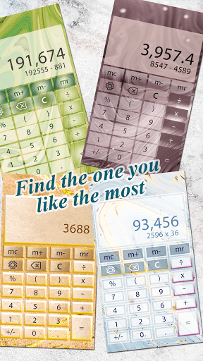 Marble Calculator - Image screenshot of android app