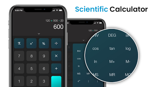 Scientific Calculator, Scientific calc, Calculator - عکس برنامه موبایلی اندروید