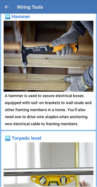 Electricians' Handbook: Manual - عکس برنامه موبایلی اندروید