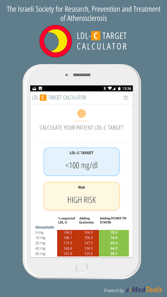 LDL Cholesterol Calculator - Image screenshot of android app