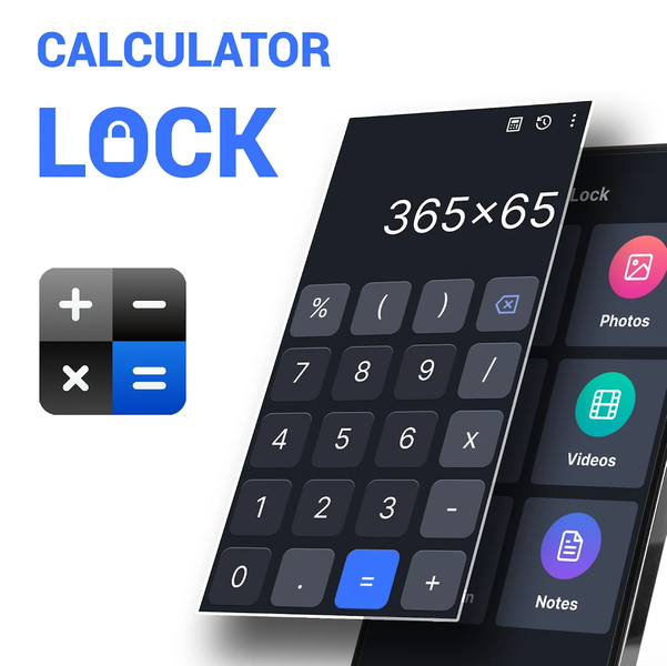 Calculator Vault - Hide Photos - عکس برنامه موبایلی اندروید